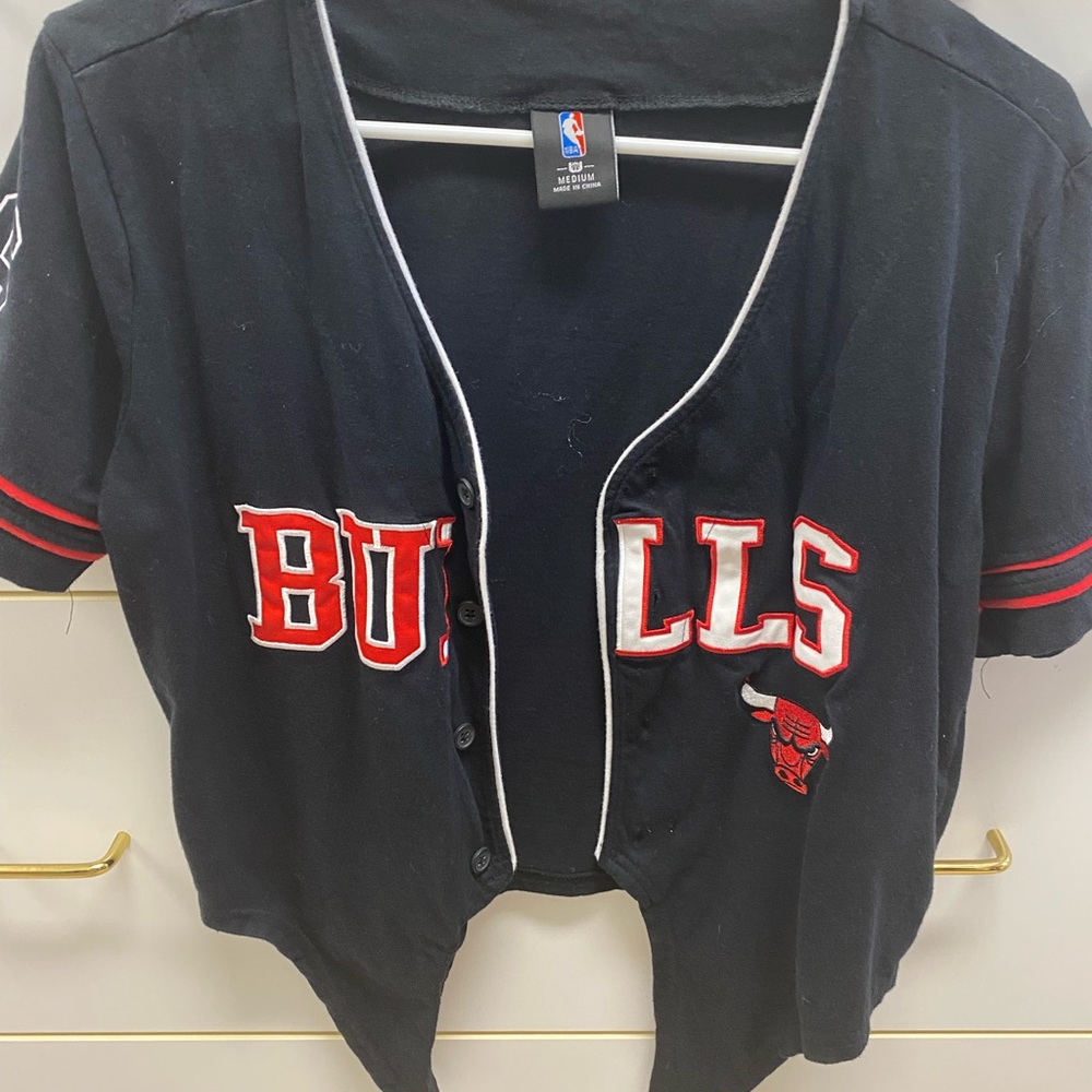 Chicago bulls crop top